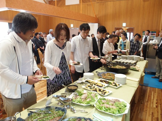 ふくのしま 地産地消食事会
