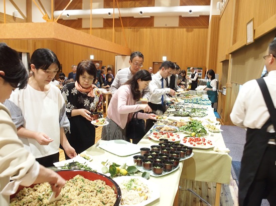 ふくのしま 地産地消食事会