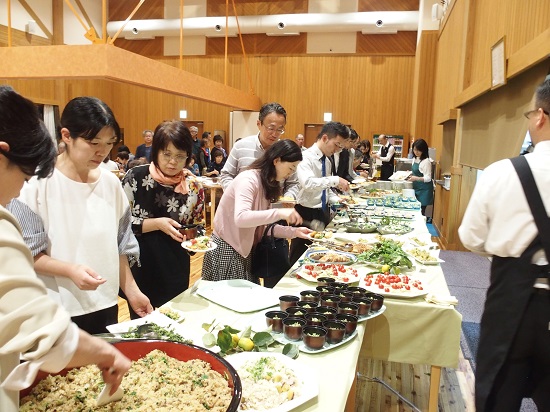 ふくのしま　地産地消食事会