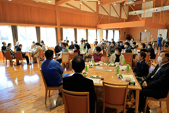 おいしさ満開　ふくのしま　地産地消食事会