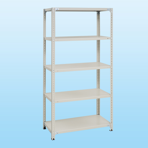 Light duty semi-boltless rack