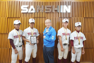 忠岡ボーイズ来社