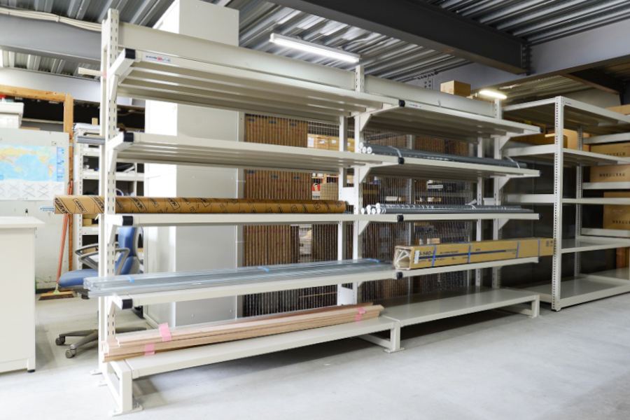 キャンチロボラック/中量ラックほか【某ガス設備販売会社様】