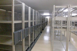 手動式移動ラック　スムーズラック【某百貨店様】