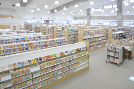 木製書架ほか【忍野村生涯学習センター様】