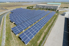 ソーラー架台　ソルステージ【さかい太陽光発電所様】