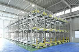 水平搬送ラック　アイシャトル【某製造会社様】