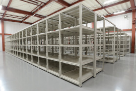 中量ボルトレスラック　M500【某新設倉庫様】