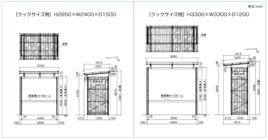 標準寸法図